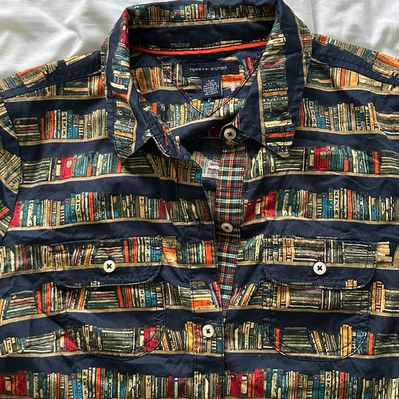 Tommy Hilfiger rare book print dress s - Picture 7 of 12